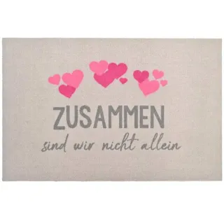 Gift Company Fusmatte Zusammen sind wir Nicht allein
