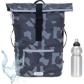 Elephant Gin Plane Time Bag 24 l schwarz/silber