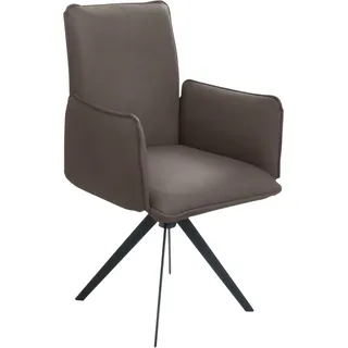 K+W Komfort & Wohnen Drehstuhl braun