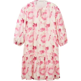 Tom Tailor Kleid PRINTED Regular Fit Rosa Shapes Design 31803 34