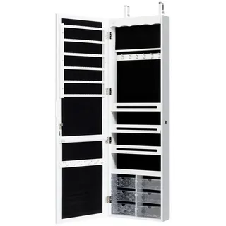 Costway Schmuckschrank mit Ganzkörperspiegel