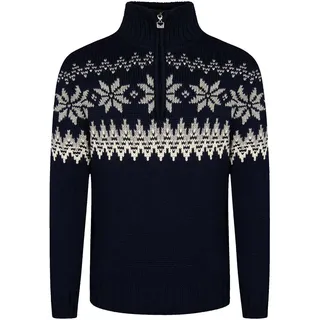 Dale of Norway Myking Pullover Blau / Weiß XL