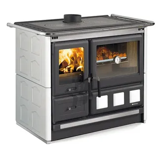 La Nordica-Extraflame La Nordica Küchenofen | Rosa XXL 5.0 Majolika | weiß | 11 kW