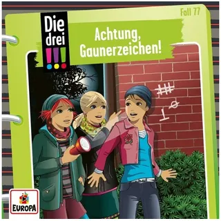 Hörspiel-CD Die drei !!! 77 - Achtung, Gaunerzeichen!