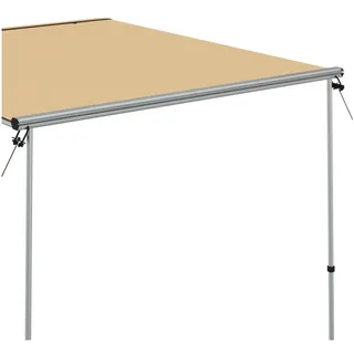 vidaXL Wohnwagen-Markise 1,8 x 2,5 x 2,15 m beige