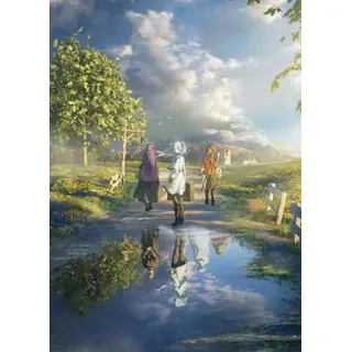 CYQFEZ Jigsaw Puzzle 1000 Teile Anime Frieren: Beyond Journey'S End Poster Hölzernes Buntes Geschicklichkeitsspiel Für Die Ganze Familie Erwachsene Pw143Xe