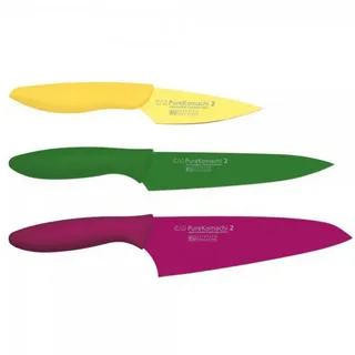 KAI Pure Komachi 2 Messerset 3-tlg. mehrfarbig