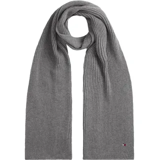 Tommy Hilfiger Schal TH Flag Pima Cotton Cash Scarf Mid Grey Heather