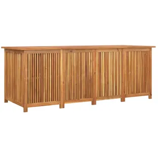 furnicato Gartenbox 200 x 80 x 75 cm Braun