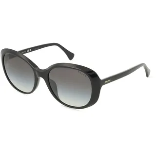 Ralph 0RA5335U Damen-Sonnenbrille Vollrand Rund Acetat-Gestell, schwarz