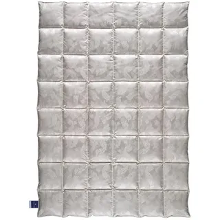 Billerbeck Eiderdaunen Decke Exclusiv No1 Jacquard-Mono - 155x220cm