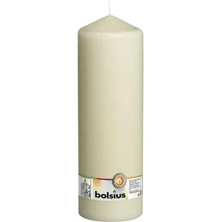 Bolsius Stumpenkerze 30 cm elfenbein