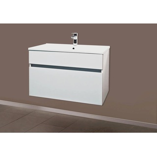 Sanotechnik Waschbeckenunterschrank 80 cm Stella Weiß