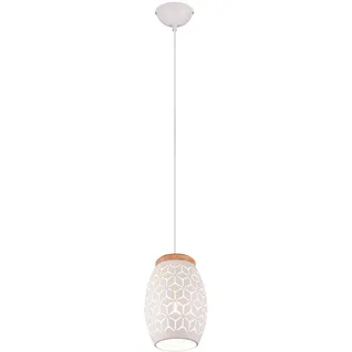 Trio Bidar 1-flg. 15,0 cm skandinavisch weiß
