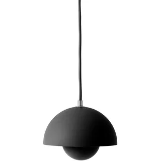&Tradition - FlowerPot Pendelleuchte VP10, schwarz matt