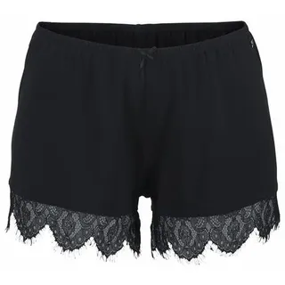 LASCANA Schlafshorts Pyjama-Shorts Schwarz 44/46