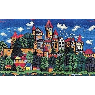 Stick it Steckpuzzle Schloss Braunfels (Hessen), 6200 Puzzleteile, Bildgröße: 66 x 40 cm