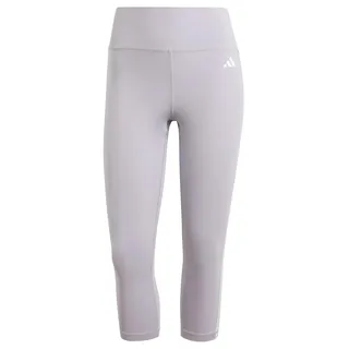 Adidas Damen Strumpfhose Train Essentials 3-Stripes High-Waisted 3/4 Leggings