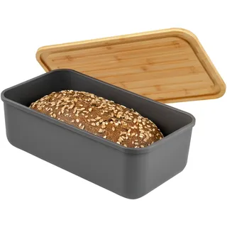 bremermann Brotkasten Bambus Grau