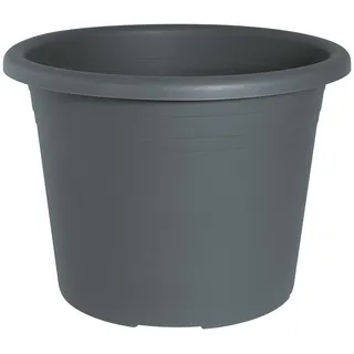 geli Cylindro Blumentopf anthrazit, – Ø45cm Kunststoff Pflanztopf 30L