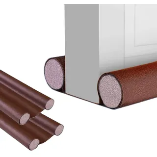 2 Stuck Zugluftstopper für Türen. Windstopper für Türen und Fenster Verstellbarer Zwischen 32 und 94 cm. Doppelte Zugluftstopper, Geräuschisolierend, Pollen, Kalt, Winddicht, Licht, Staub, Insekten.