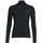 Halfzip II Langarmshirt Damen Schwarz 42