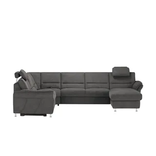 meinSofa Wohnlandschaft  Donald , grau , Maße (cm): B: 335 H: 89 T: 262.0