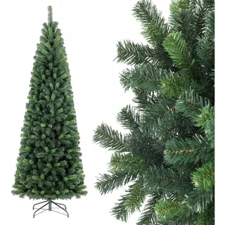 salcar Künstlicher Weihnachtsbaum Bleistift Grün 180 cm
