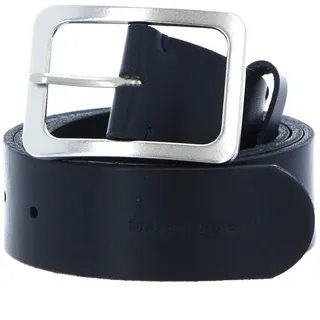 Marc O'Polo Damengürtel Leder blau/silber 85