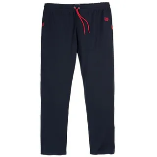 ADAMO Jogginghose Adamo gerippte Jogginghose Übergröße navy blau 10XL