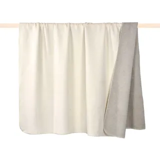 Wohndecke PAD "HOBART" Wohndecken Gr. B/L: 150 cm x 200 cm, beige (natural) Decken Made in Europe