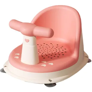 Huayeex Baby Badewannensitz - Sitz Für Baby | Badesitz Für Babywanne | Rückenlehne Badestuhl Mit Saugnäpfen | Badewannensitz Baby Für Neugeborene, 6-18 Monate, Ergonomischer Sitz Für Die Badewanne