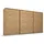 368 x 214 x 68 cm Braun/Beige