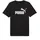Puma Unisex ESS 2 Color No 1 Logo Tee T-Shirts Puma Black-Spring Fern