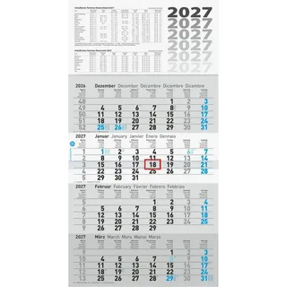 Glocken 4-Monatskalender 2027
