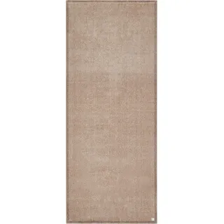 Barbara Becker Fußmatte Gentle, Schmutzfangmatte für Eingangsbereich und Wohnungstür, Fußabstreifer Innen, Türmatte, Taupe 67 x 170 cm