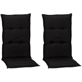 BEO Sitzauflage 118 x 46 x 8 cm anthrazit 2-tlg.