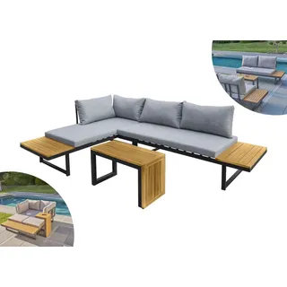 LC Garden Sungardo Set 3-tlg. Anthrazit
