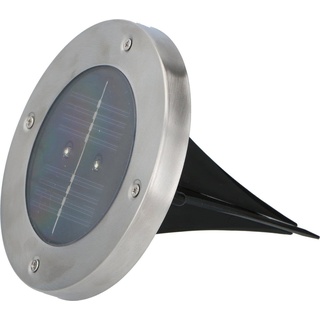 Grundig Solar-Bodenstrahler - LED - Ø12 CM - 600 mAh - Grau