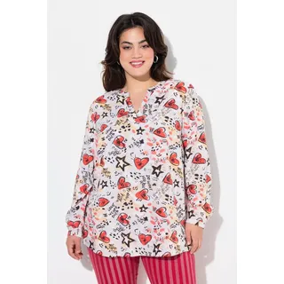 Angel Of Style by Happy Size Angel of Style Tunika in hellgrau | Gr.: 48