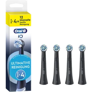 Oral-B iO Ultimative Reinigung Aufsteckbürste schwarz 4 St. 