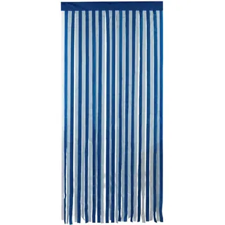 Wenko Türvorhang 90 x 200 cm Blau-Weiß