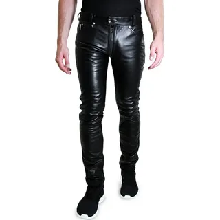Lederhose Bockle® 1991 GAY-ZIP Herren Lederhose Lederjeans 40