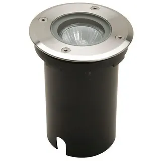 LED Einbaustrahler LUTEC "Berlin" Außen 1xGU10 [LU-7700511012] - Silber/Schwarz