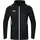 Trainingsjacke mit Kapuze Kinder schwarz/weiß 128
