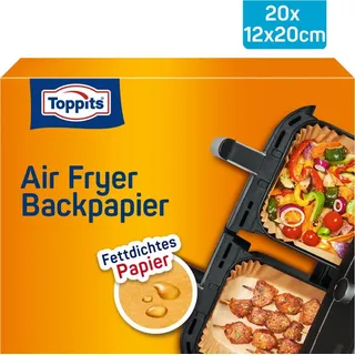 Toppits Backpapier Airfryer 12x20 (Braun)
