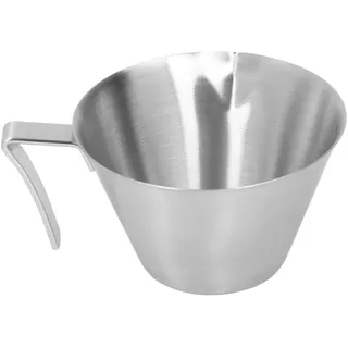 Kaffee-Messbecher aus Edelstahl, 100 Ml, Messwerkzeug Milch, Tee, Getränke