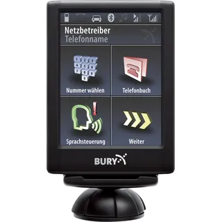 Bury CC 9056 Kabellos TFT-Display 2.8" Schwarz