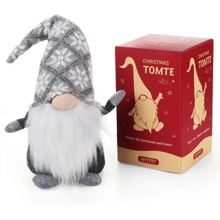 Schwedische Wichtel Kobold, 49 cm Schwedischen Weihnachtsmann Santa Tomte Gnom,