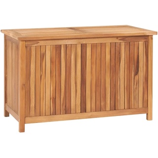 Gartenbox 90x50x58 cm Massivholz Teak Kissenbox, Aufbewahrung, Auflagenbox ,Wasserdicht